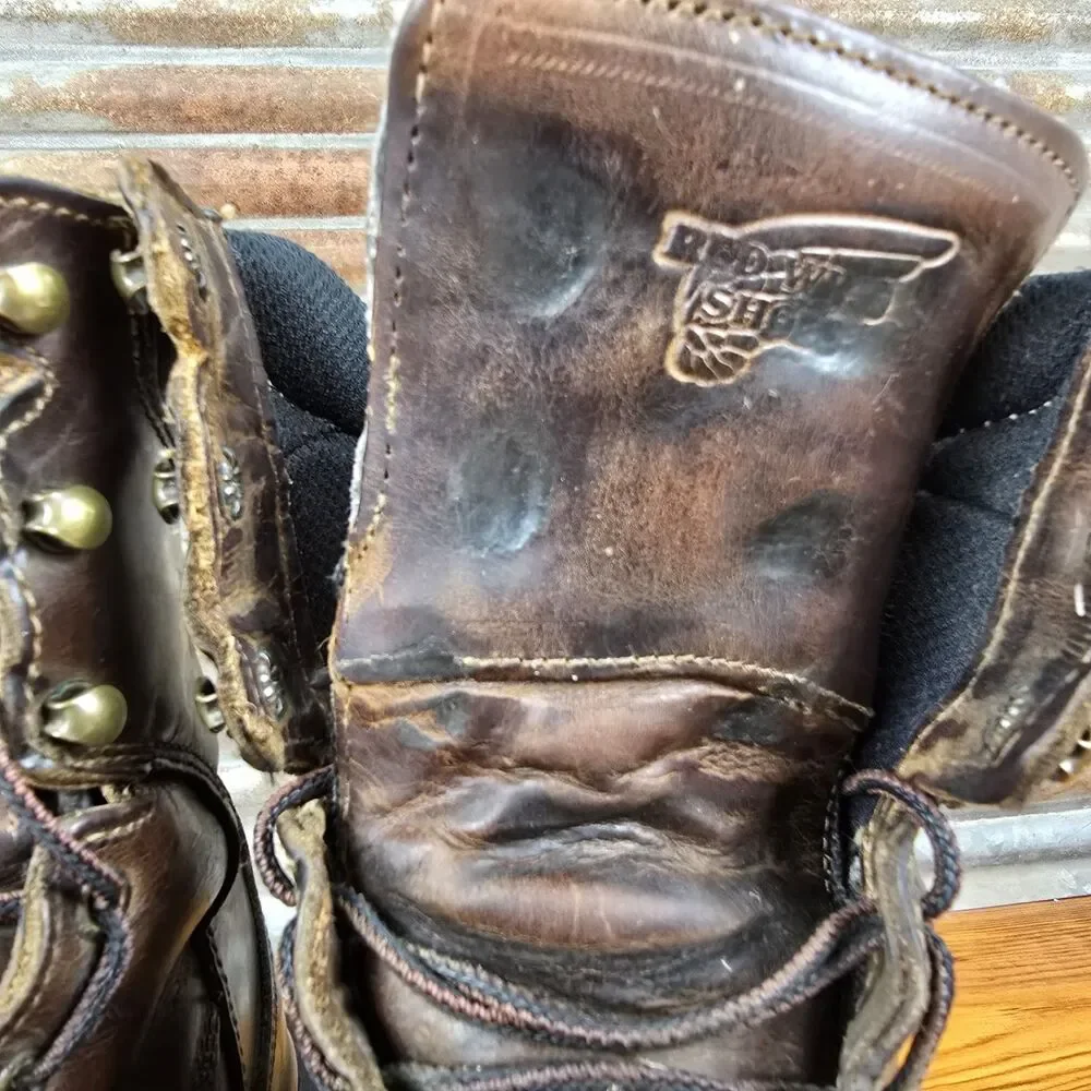 Red Wing Shoes 2203 Steel Toe Boots Mens Size 8.5 D